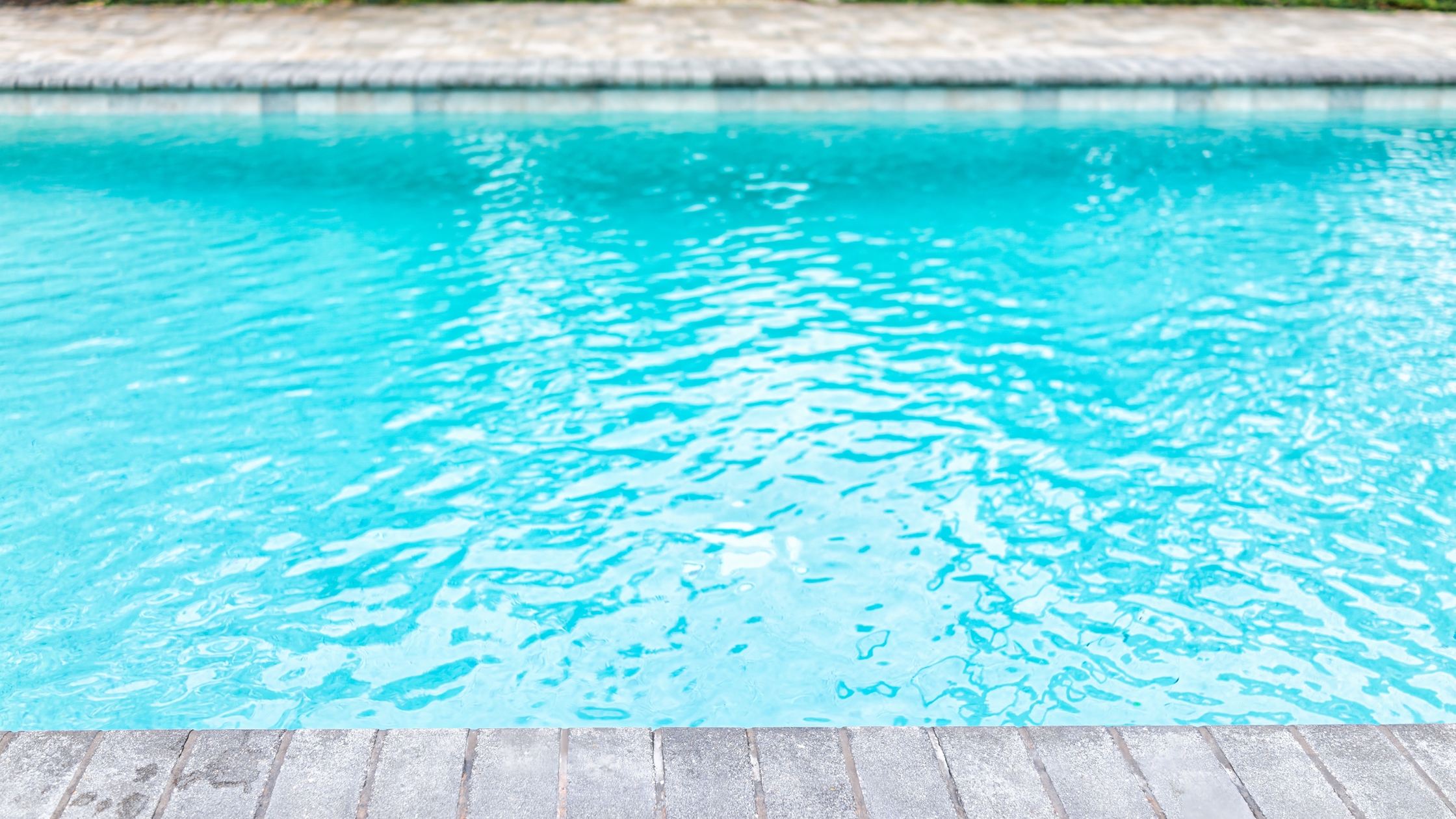 a tender and clean-saltwater pool.