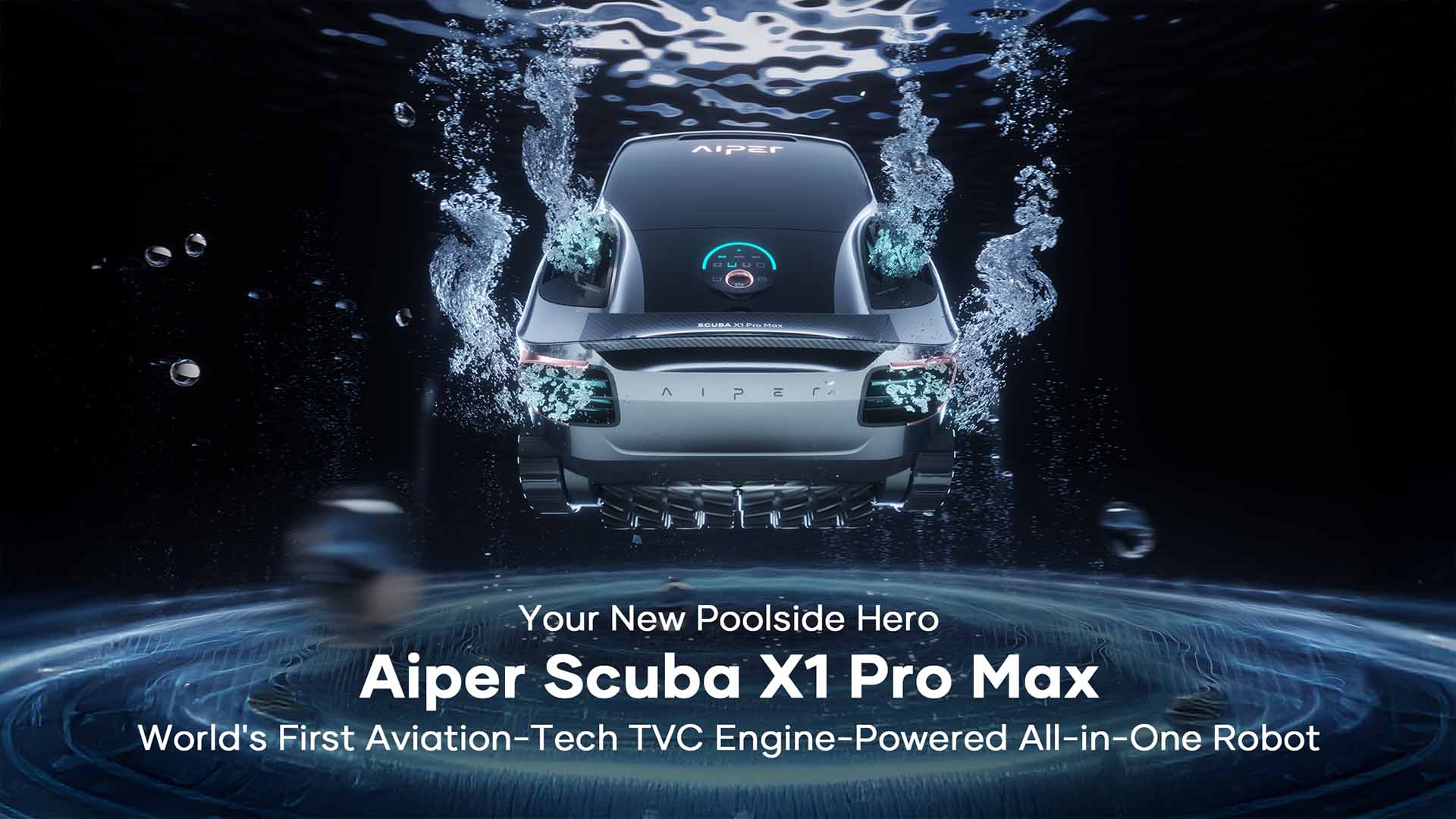 One of the best pool cleaners for spring pool maintenance is the Aiper Scuba X1 Pro.