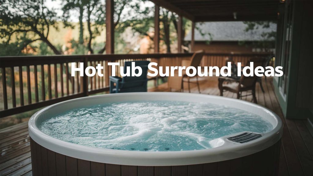 Hot Tub Surround Ideas.